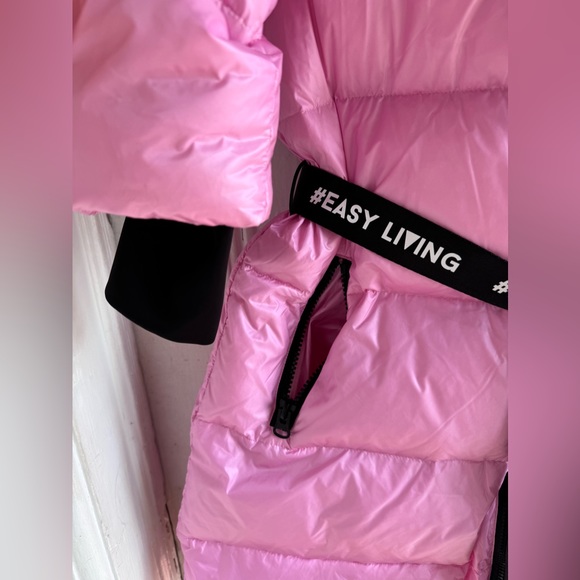 Montereggi Women's Down Jacket Pink Size 46It - Picture 6 of 13